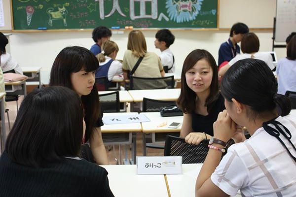 2日目、交流会を振り返っての反省会