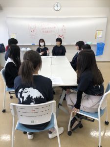 在学生との交流会