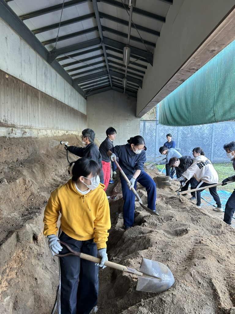 2026.1.20_弓道場の安土を整備しました_No1_小手川良江
